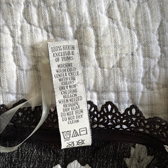 Chic Black Long Sleeve Wrap Blouse #173 - Picture 8 of 8